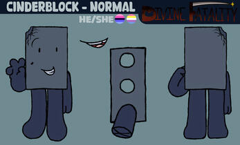Cinderblock - He/She, Bigender, Omni (fem pref)
